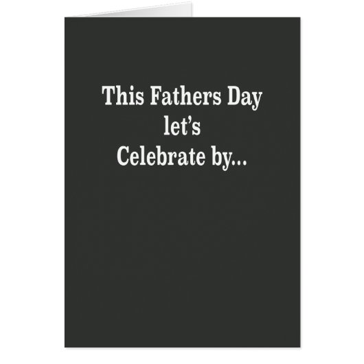 Funny Fathers Day Card (Voorkant)