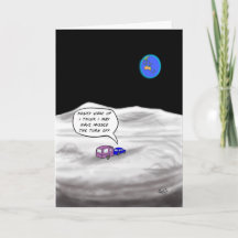 Funny Fathers Day Card - Verloren
