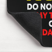 Funny Father's Day Daddy Gift Apparel Warning Do N Muismat (Hoek)