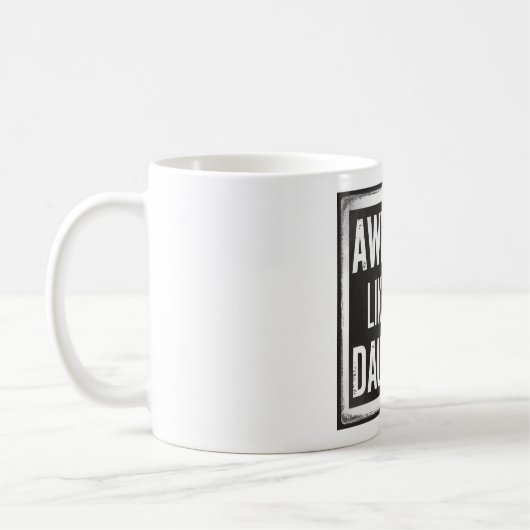 Funny Fathers Day Mok Gift van Dochter of Vrouw (Links)