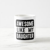 Funny Fathers Day Mok Gift van Dochter of Vrouw (Center)