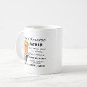 Funny Fathers Day Mug - Donald Trump Saying (Devant gauche)