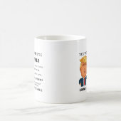 Funny Fathers Day Mug - Donald Trump Saying (Centre)