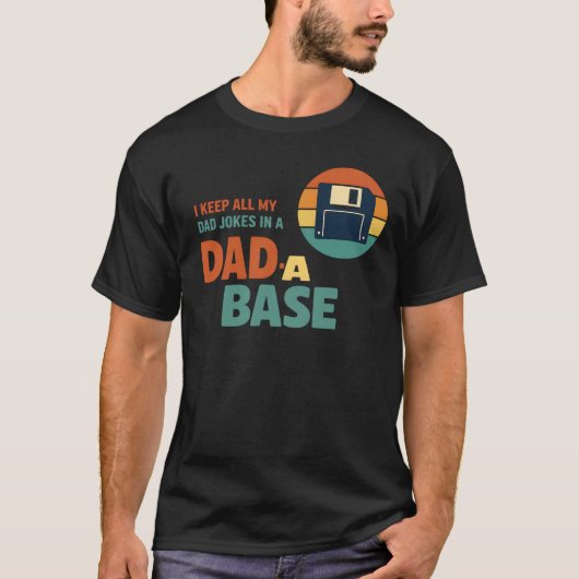 Funny Father's Day Tech Pun T-shirt (Voorkant)