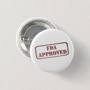 Funny FDA Goedgekeurde Humor Rode Stempel Ronde Button 3,2 Cm