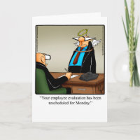 Funny Félicitations Promotion Carte de voeux