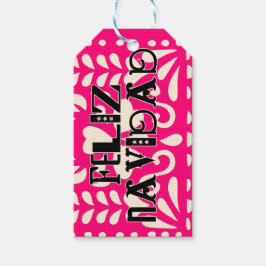 Funny feliz navidad cadeaulabel