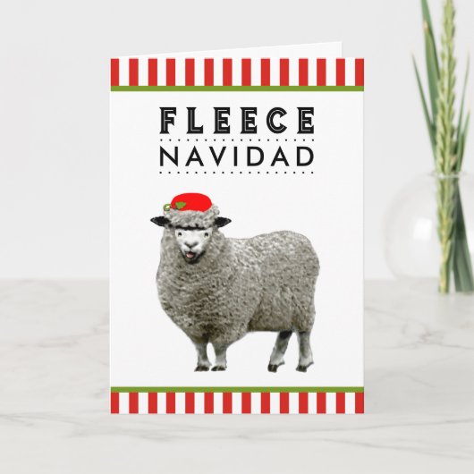 Funny Feliz Navidad Feestdagen Kaart (Voorkant)