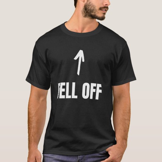 Funny Fell Off! Internet Joke And Trash Talk T-shirt (Voorkant)