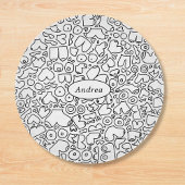 Funny feminist baby snijplank