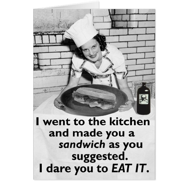 Funny Feminist Make Me a Sandwich (Devant)