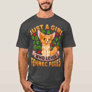 Funny Fennec Fo Lover is gewoon een meisje dat van T-shirt