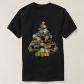 Funny Ferret Kerstmis Fretten Lover Xmas Gi T-shirt (Design voorkant)