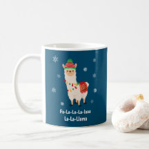 Funny Festive Llama Pun Kerstmis