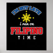 Funny Filipino Time Poster (Voorkant)