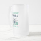 Funny Finance Mug Business Office Coworker Blue Matglas Bierpul (Voorkant links)