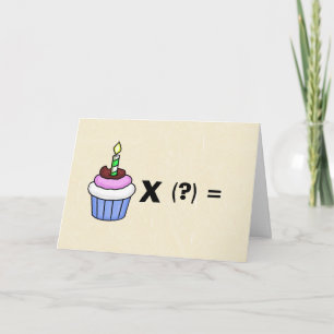 Funny Fire Hazard Customise Age Birthday Card Kaart