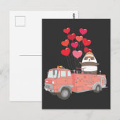 Funny Firefighter Panda Fire Cute Animal Briefkaart (Voorkant / Achterkant)