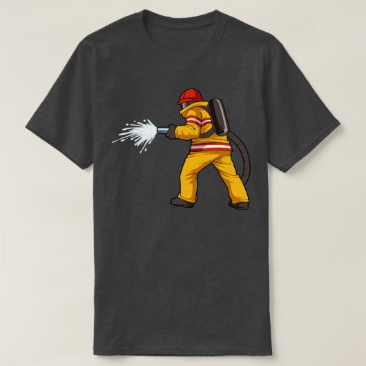 Funny Firefighter TShirt Cadeau cadeaux t-shirt (Design devant)