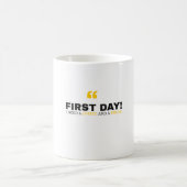 Funny First Day of School Mug – “I Need a Coffee" (Centre)