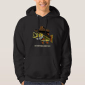 Funny-Fish Het dragen van een Cowboy Pet-Dad- Hoodie (Voorkant)
