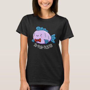 Funny Fish Pun Dark BG T-shirt