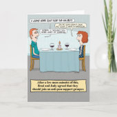 Funny Fish Puns Birthday Kaart (Voorkant)