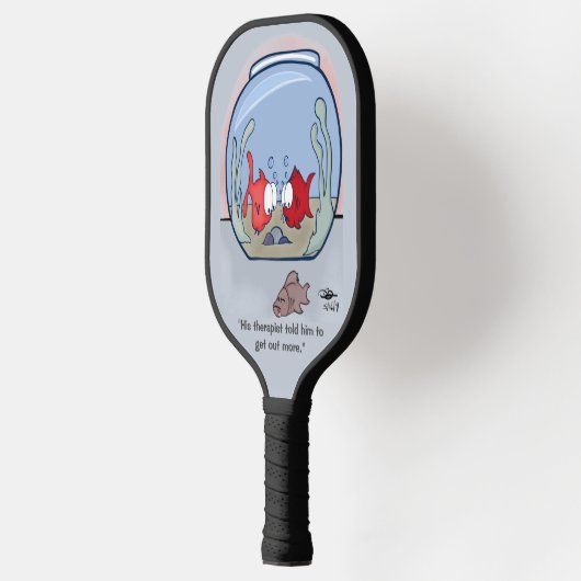 Funny Fish Story Pickleball Paddle (Links)