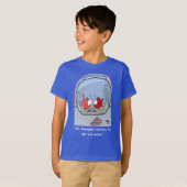 Funny Fish Story T-shirt garçon (Devant entier)