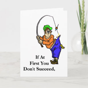 Funny Fisherman Retirement Kaart