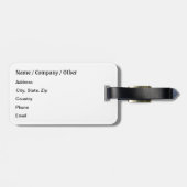 Funny Fisherman's Bagagelabel (Achterkant horizontaal)