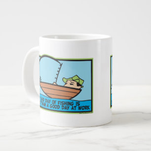Funny Fisherman's Grote Koffiekop