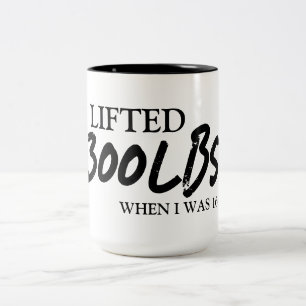 Funny Fitness Tweekleurige Koffiemok