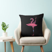 Funny Flamingo Bird Yoga Workout Kussen (Stoel)