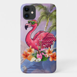 Funny flamingo iPhone 11 hoesje