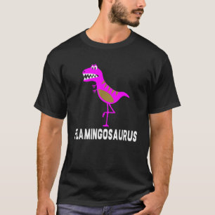 Funny Flamingo Dinosaur Dino Flamingosaurus Gift T-shirt