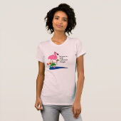 Funny Flamingo Women's Top (Voorkant volledig)