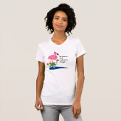 Funny Flamingo Women's Top (Voorkant volledig)