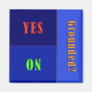 Funny Flip Magnet - Status gegrond Magneet