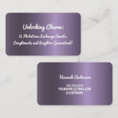 Funny Flirting Carte de visite (Devant / Derrière)