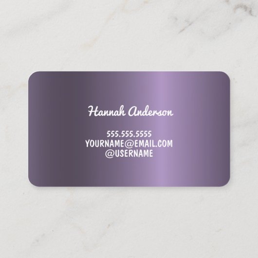 Funny Flirting Carte de visite (Dos)