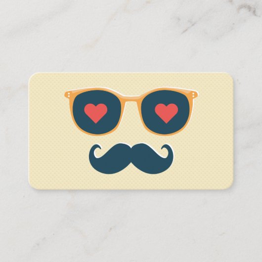 Funny Flirting Carte de visite (Devant)