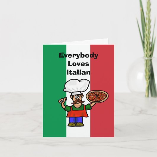 Funny Flirty Love Italiaanse Kaart (Voorkant)