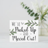 Funny Floral, speciaal ontwikkeld Briefkaart (Staand voorkant)