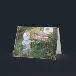 Funny Florida Melding Snowman carte de Noël<br><div class="desc">Funny Florida Melding Snowman carte de Noël</div>