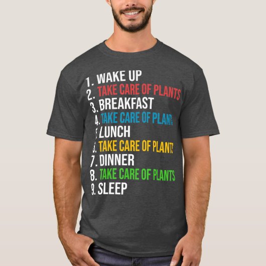 Funny Floristry Quote Gardening Florist Gift T-shirt (Voorkant)