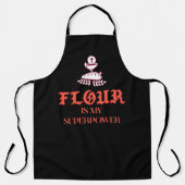 Funny Flour is mijn Superpower Breadmaking Schort (Voorkant)