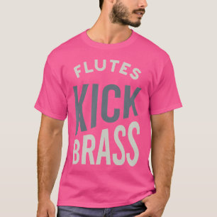Funny Flute Gezegde Flutist Fluitspeler T-shirt