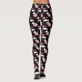 Funny Flying Pig Pattern Leggings (Achterkant)