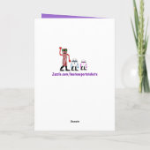 Funny Food Bacon & Egg Verjaardag Kaart Gift (Achterkant)